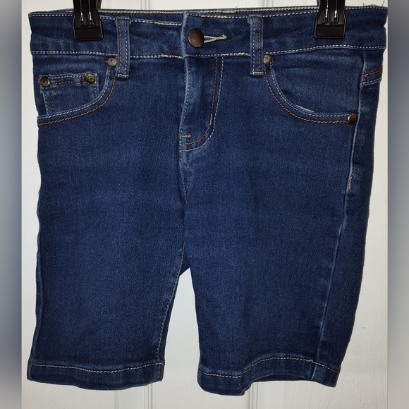 Girls T&Y Brand Size 10 Long Jean Shorts. EUC - Picture 1 of 5